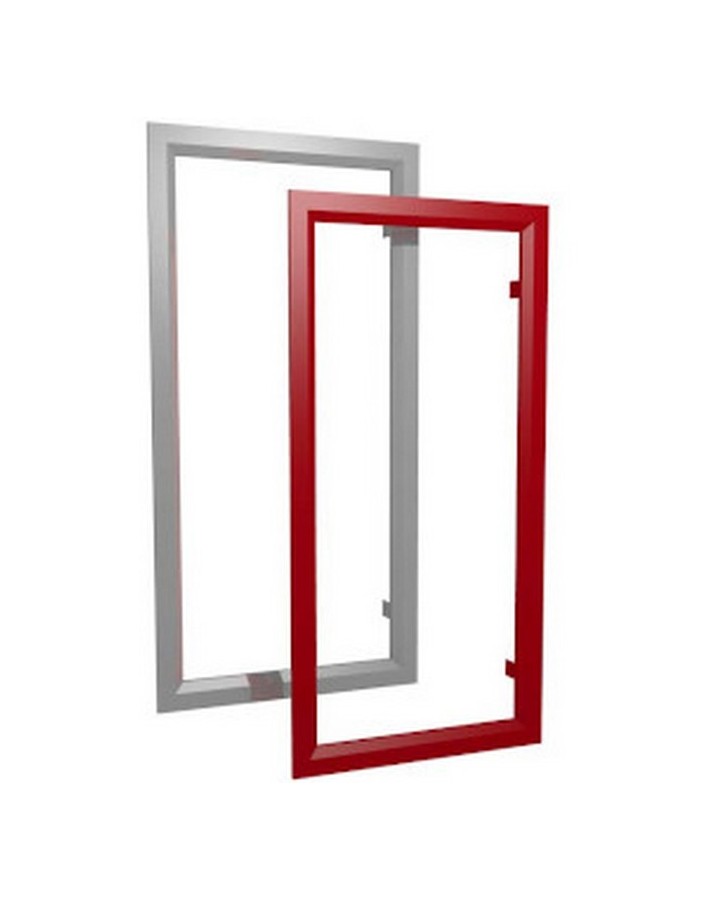 Bocciolone casing frame for stainless steel fire extinguisher box h.600