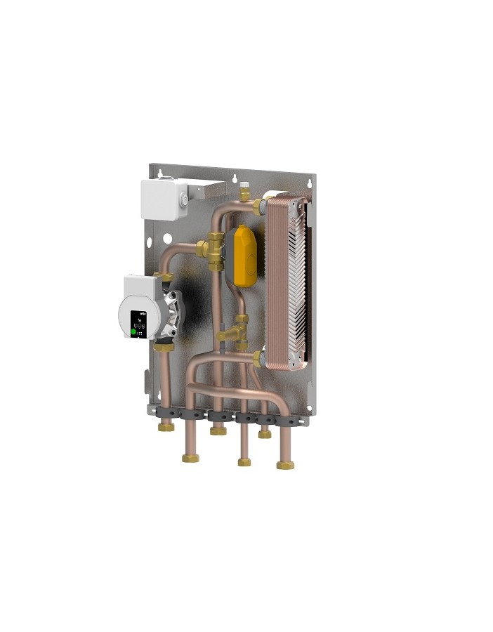 Feuerkasten bf3 Leistung 30kw mit Warmwasserbereitung nackte hydraulische Schablone ohne Umwälzpumpe
