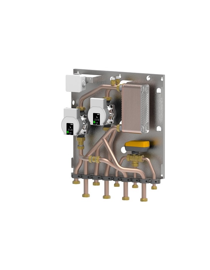 Boîte à feu BF2 puissance 25kw w/détachements de chaudière uniquement modèle hydraulique