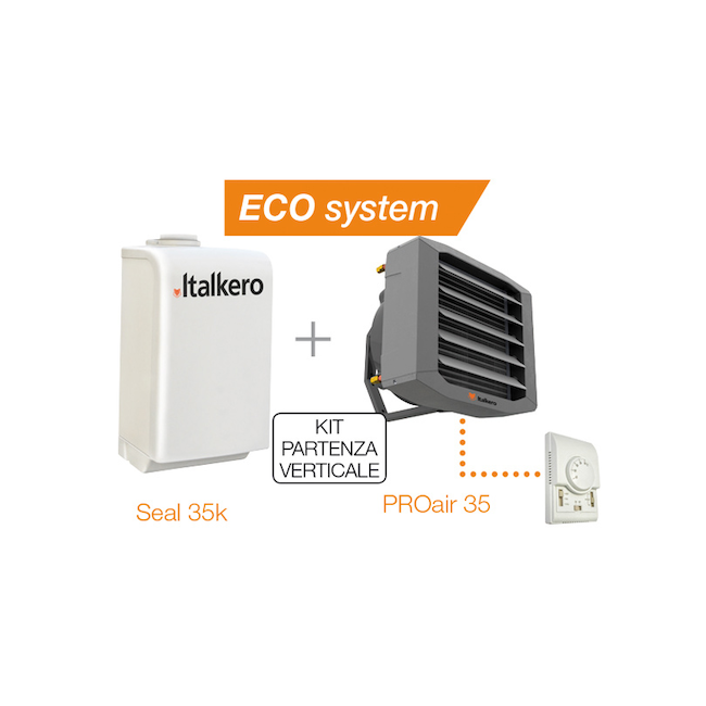 Italkero ECO system: Seal 35k + PROair 35 + kit partenza verticale