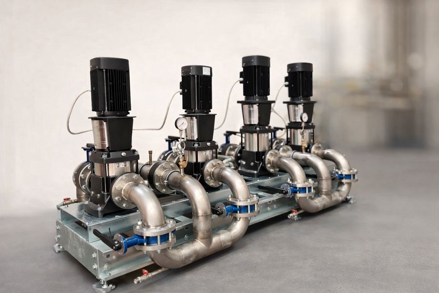 Stainless Pumping Skid – Reblotech